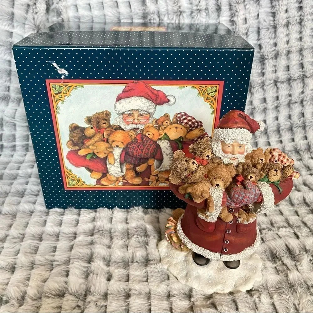 Lang & Wise ‎ Classic Santa Collection "Bountiful Bears II" 1998 1st Edition #8
